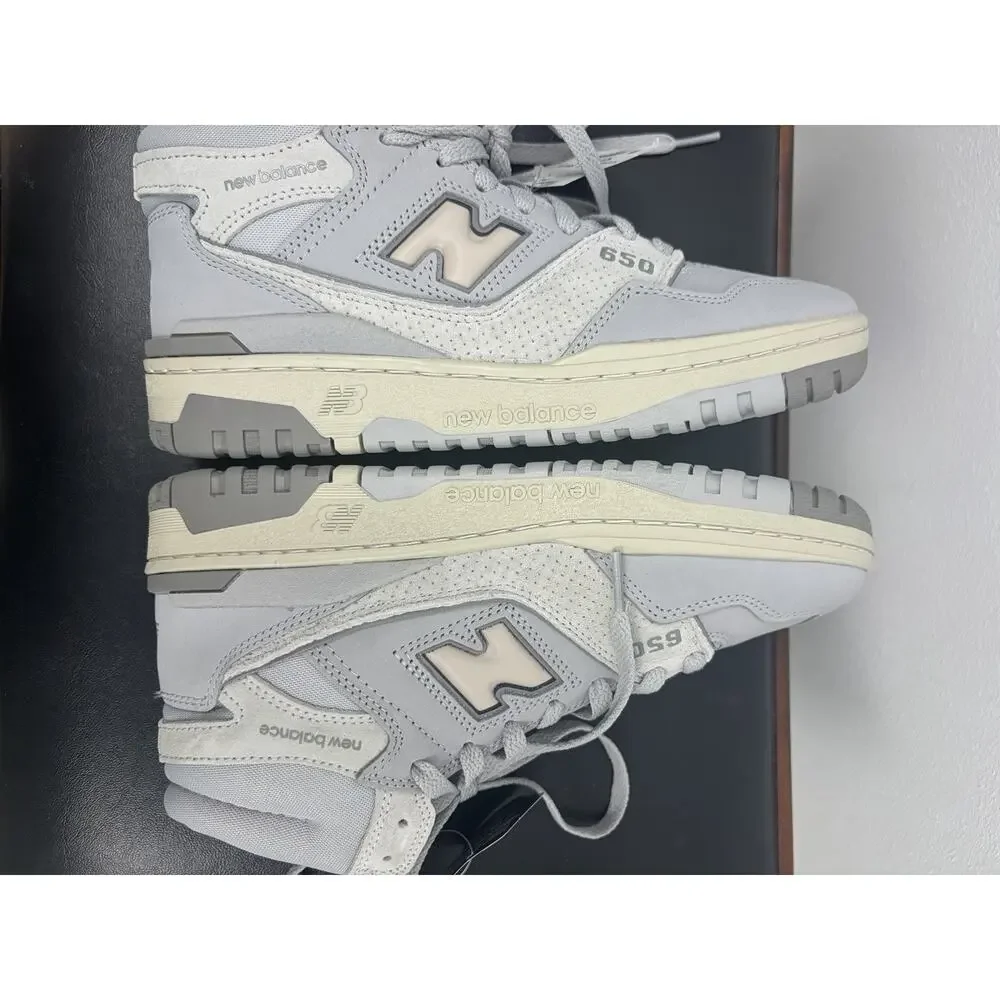 New Balance 650R BB650RGG Gray High Top Sneakers Men 6.5 Women 8 NWT Defect